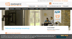 Desktop Screenshot of muurbeugel.nl